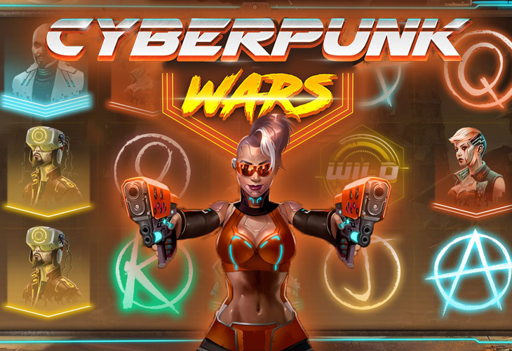 Cyberpunk Wars - Woohoo slot at Casino Admiral Casino