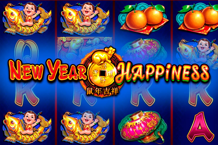 New Year Happiness - Ruby Play slot at Casino Admiral Casino